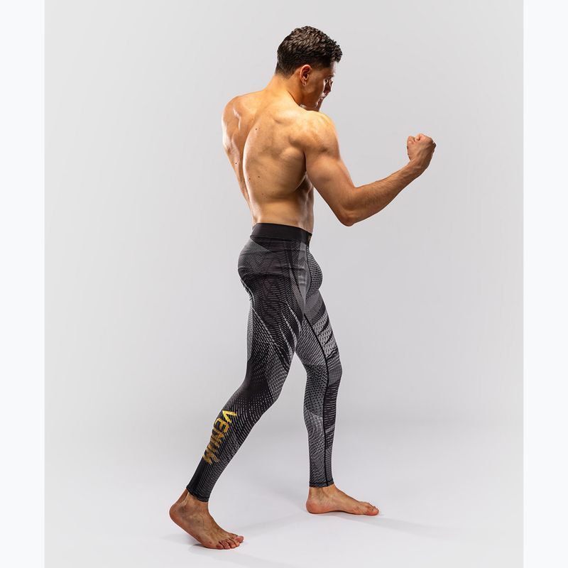 Herren-Trainingsleggings Venum Galactic 3.0 Spats black/gold 4
