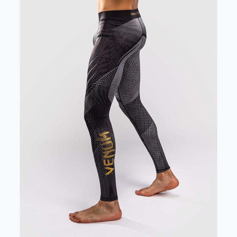 Herren-Trainingsleggings Venum Galactic 3.0 Spats black/gold 5