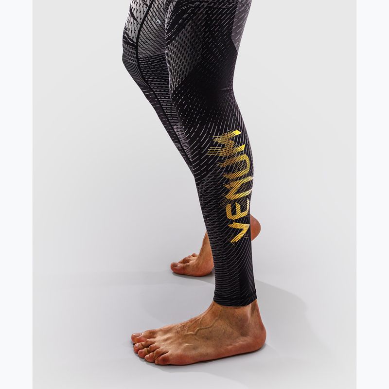 Herren-Trainingsleggings Venum Galactic 3.0 Spats black/gold 6