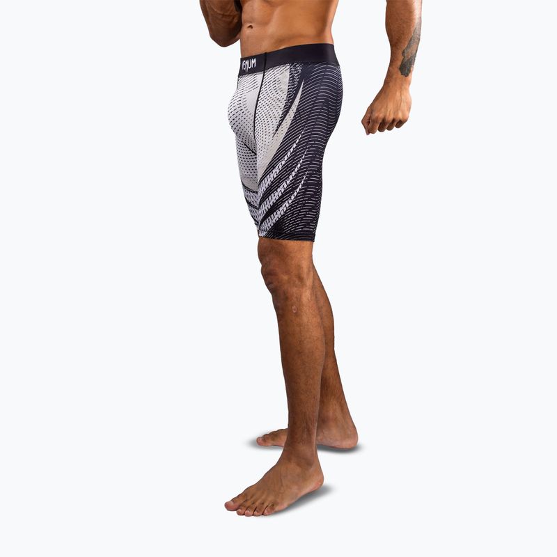 Herren-Trainingsshorts Venum Galactic 3.0 Vale Tudo off white/black 4