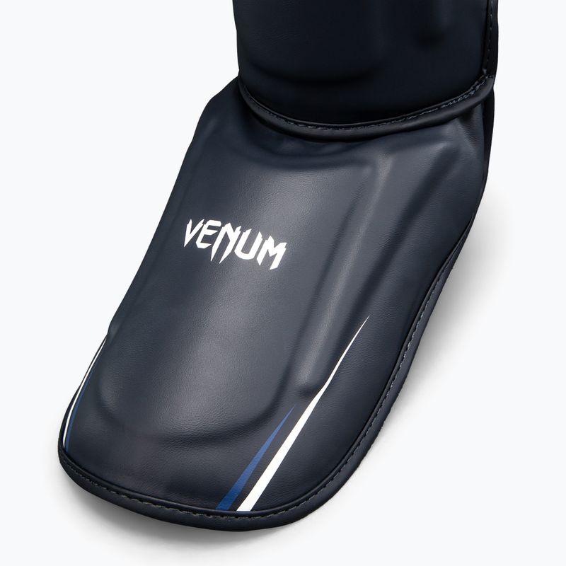 Schienbeinprotektoren Venum G-Core Shin navy blue/white 4