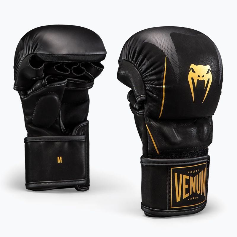 MMA-Handschuhe Venum G-Core Sparring black/gold 2