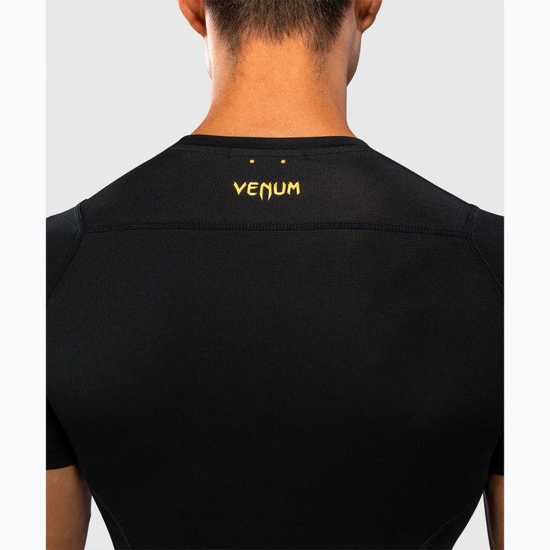 Herren-Rashguard Venum G-Core Rashguard SS black/gold 6