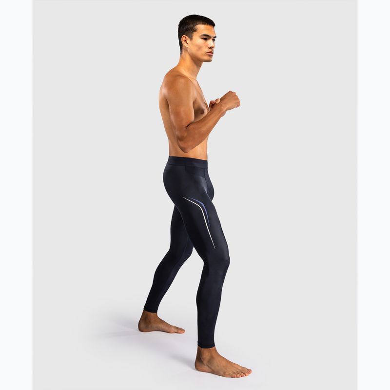 Herren-Trainingsleggings Venum G-Core Spats navy blue/white 2