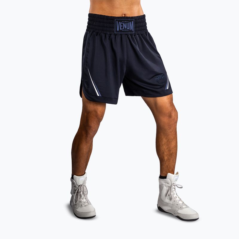 Herren-Trainingsshorts Venum G-Core Boxing navy blue/white 4