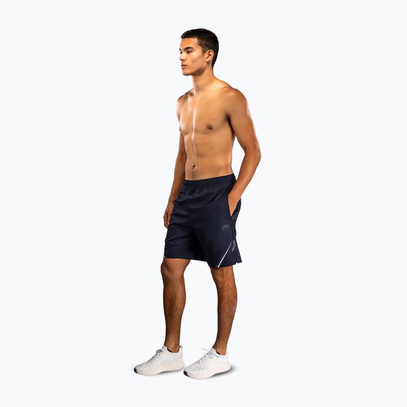 Herren-Trainingsshorts Venum G-Core Training navy blue/white 2