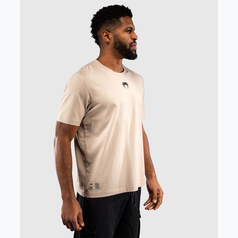 Herren-Shirt Venum Fight Icon Cotton beige 3