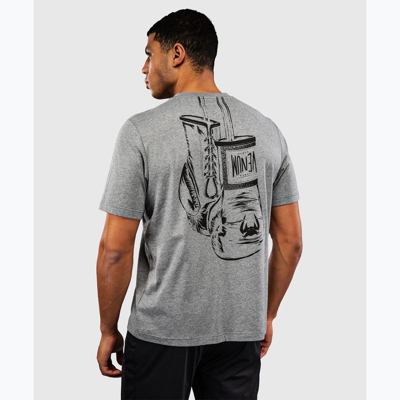 Herren-Shirt Venum Fight Icon Cotton light heather grey 2