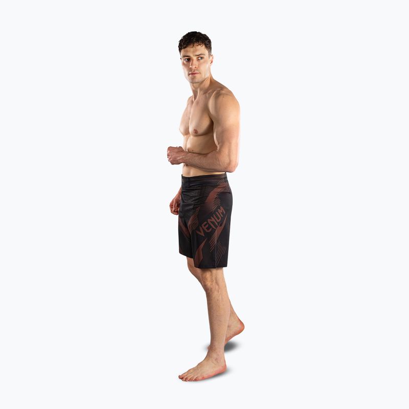 Herren-Trainingsshorts Venum No-Gi 6.0 Fight black/brown 2
