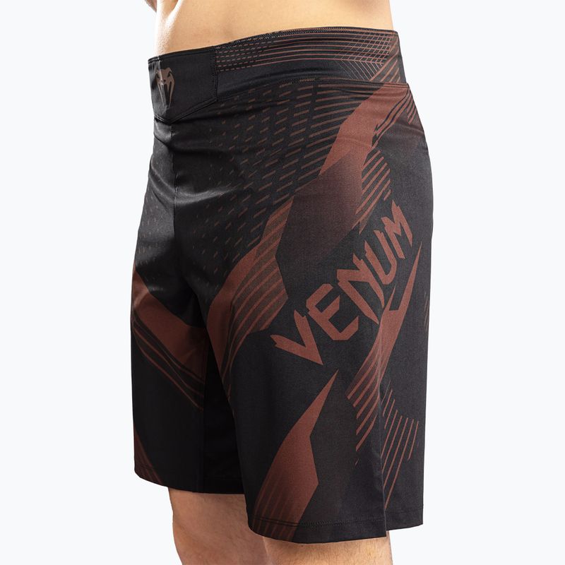 Herren-Trainingsshorts Venum No-Gi 6.0 Fight black/brown 5