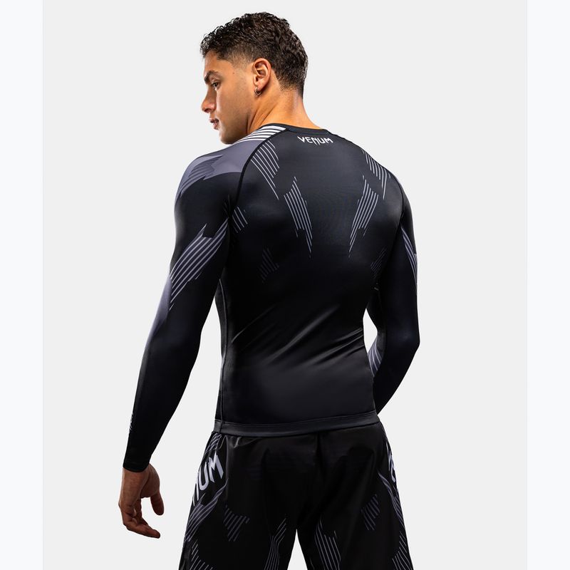 Herren Rashguard mit langen Ärmeln Venum No-Gi 6.0 Rashguard black/white 2