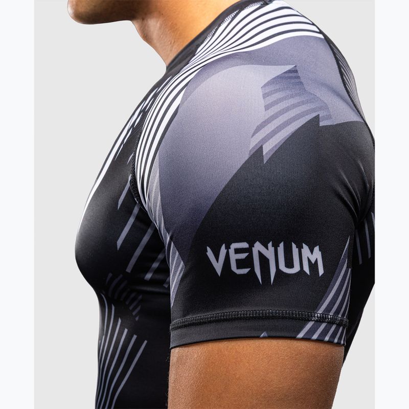 Herren-Rashguard Venum No-Gi 6.0 Rashguard black/white 6
