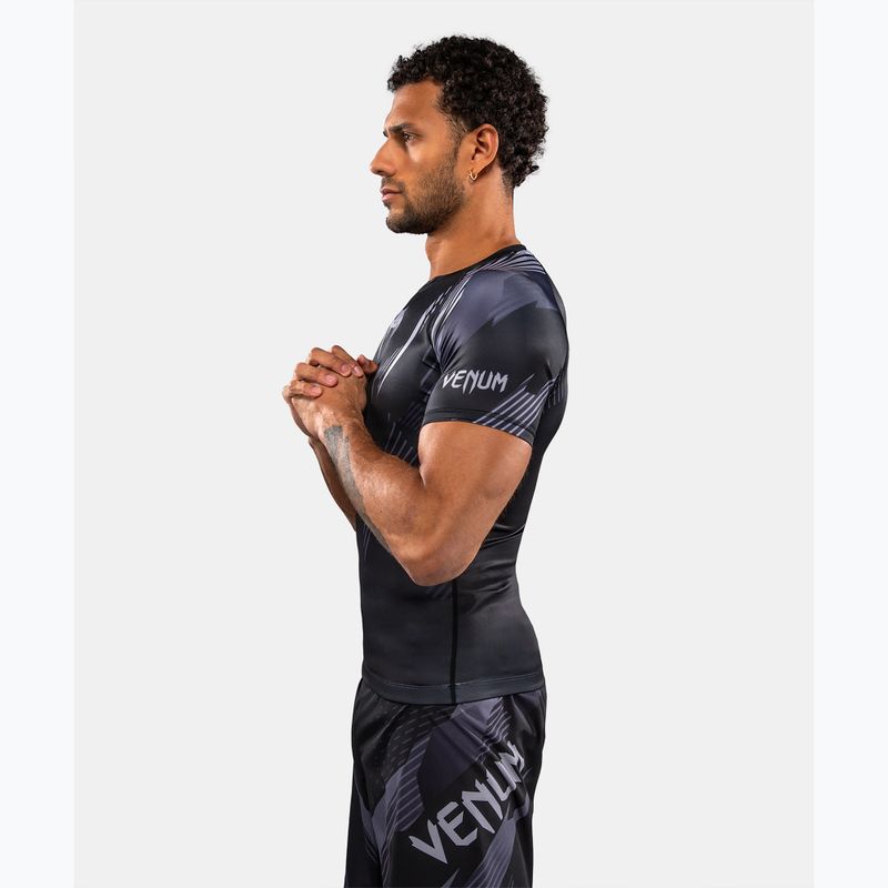 Herren-Rashguard Venum No-Gi 6.0 Rashguard black/grey 5