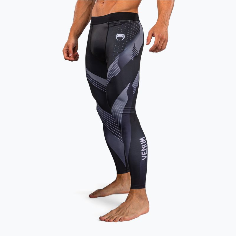 Herren-Trainingsleggings Venum No-Gi 6.0 Spats black/white 5