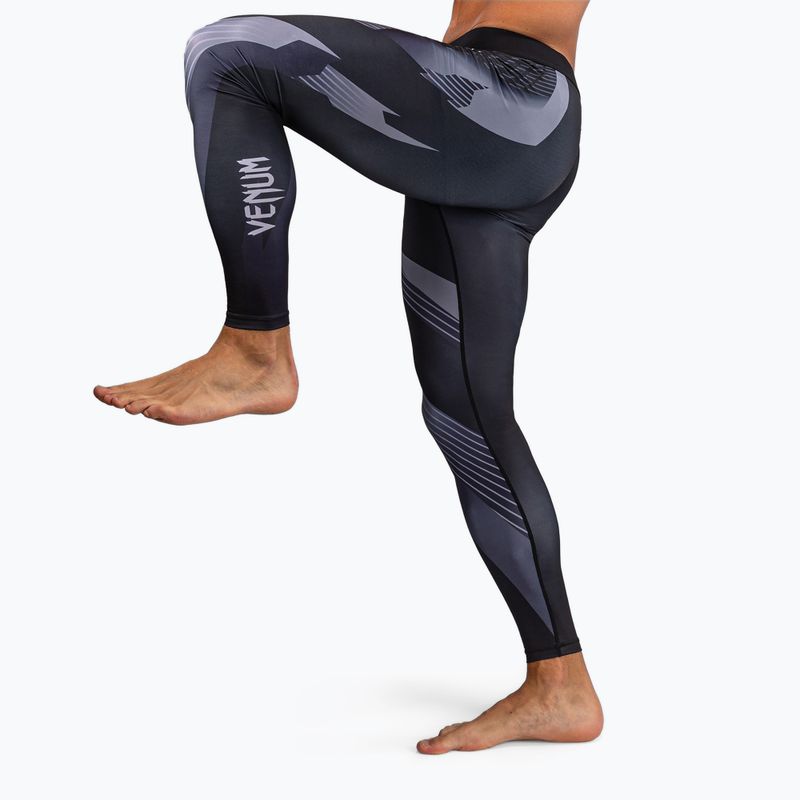 Herren-Trainingsleggings Venum No-Gi 6.0 Spats black/white 8