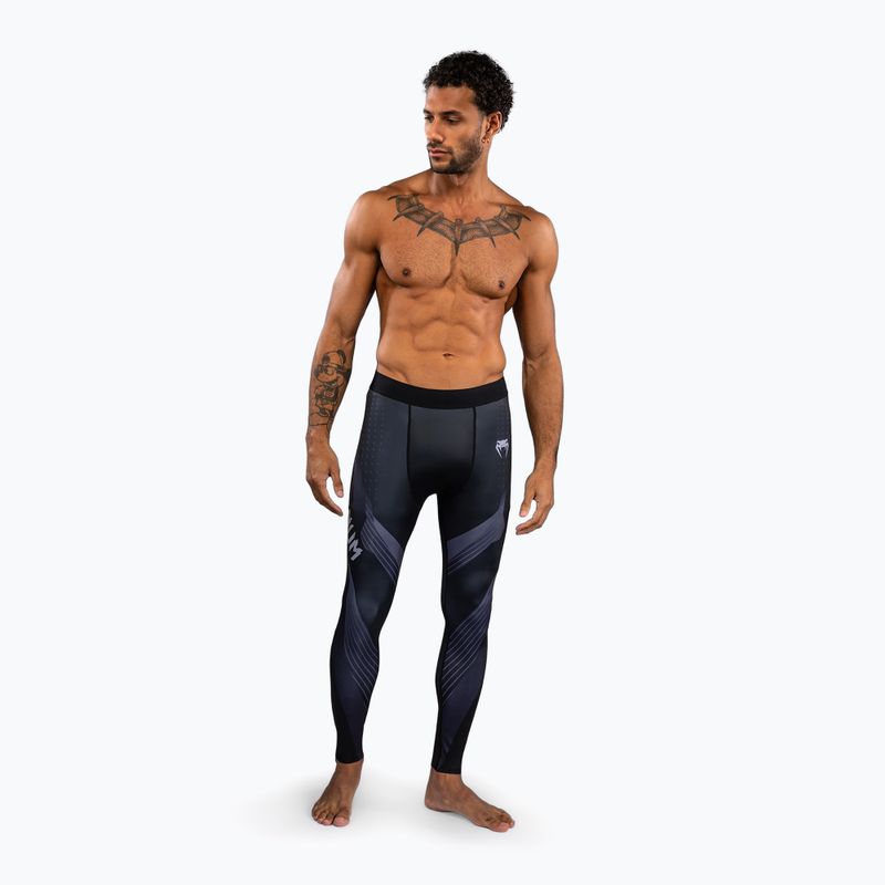 Herren-Trainingsleggings Venum No-Gi 6.0 Spats black/grey 2