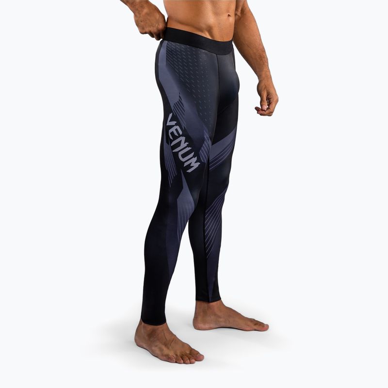 Herren-Trainingsleggings Venum No-Gi 6.0 Spats black/grey 4