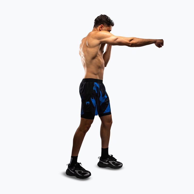 Herren-Trainingsshorts Venum No-Gi 6.0 Training black/blue 2