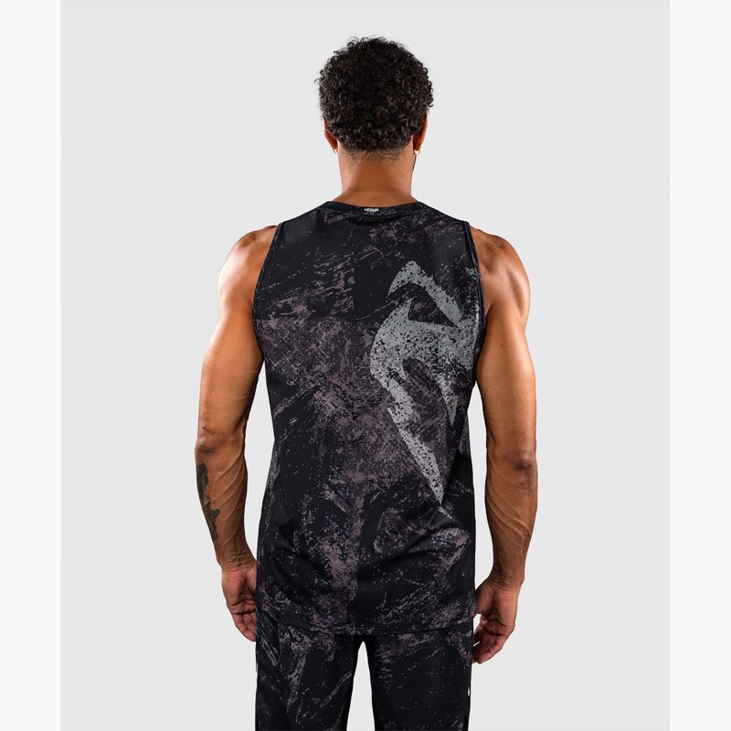 Herren-Shirt Venum Rage & Workout Dry Tech Tank Top black/grey 3