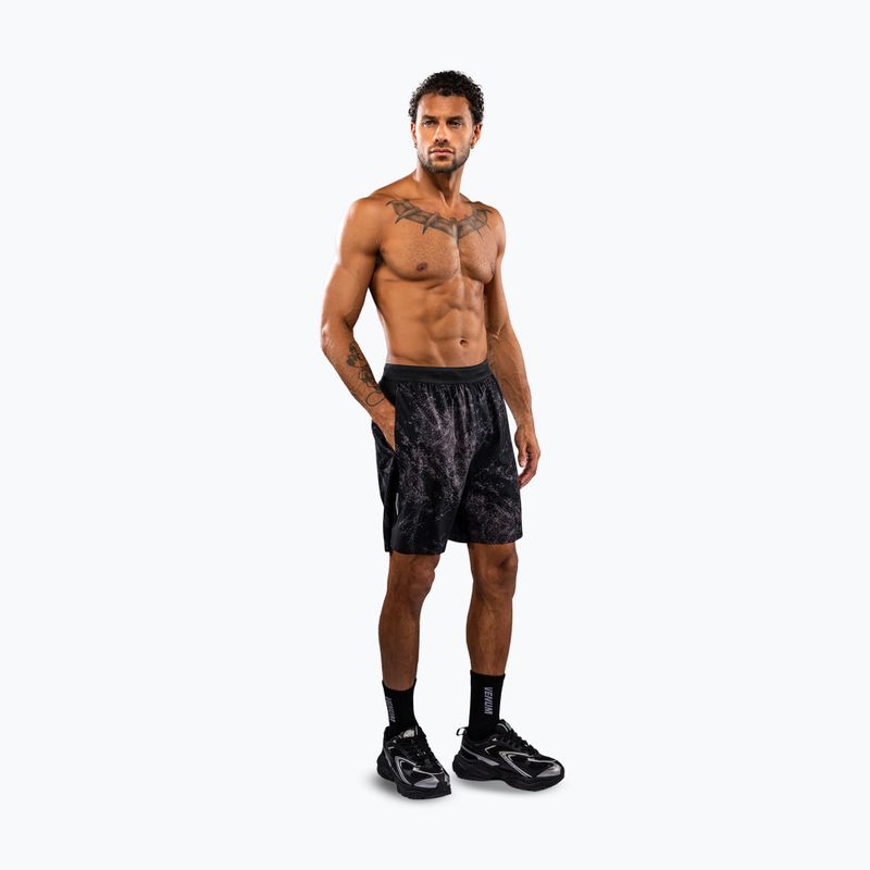 Herren-Trainingsshorts Venum Rage & Workout Training black/grey 2
