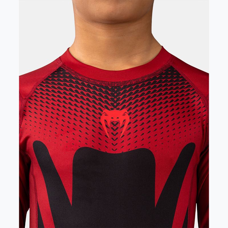 Venum Attack Rashguard LS black/red 5