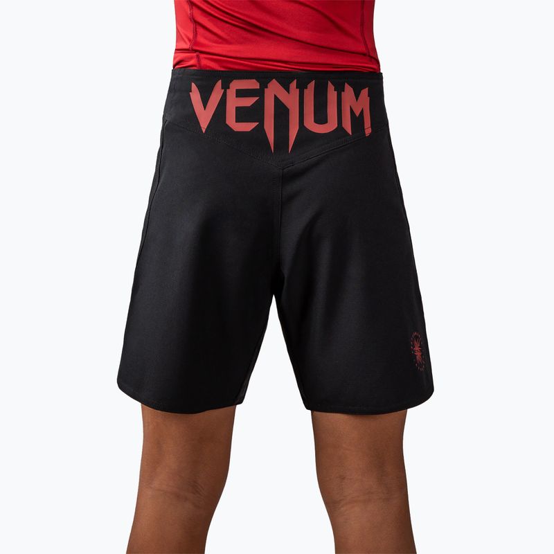Trainingsshorts für Kinder Venum Attack Fight black/red 4
