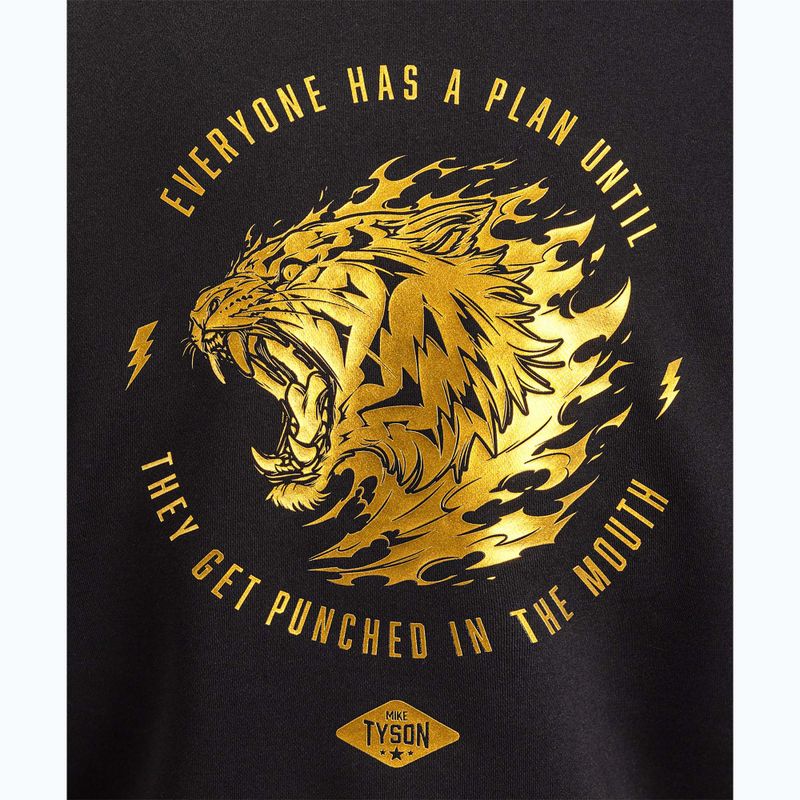 Herrenpullover Venum x Mike Tyson Tiger Hoodie black/gold 8