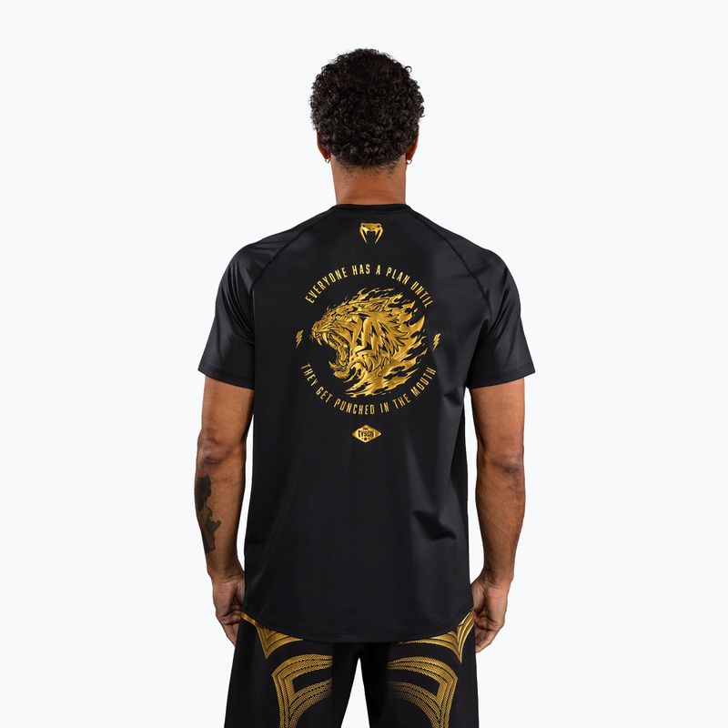 Herren-Shirt Venum x Mike Tyson Tiger Dry Tech black/gold 3