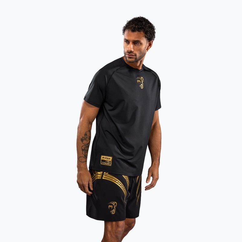 Herren-Shirt Venum x Mike Tyson Tiger Dry Tech black/gold 4