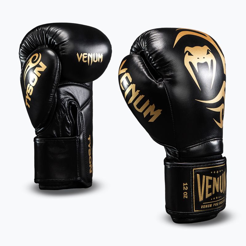 Boxhandschuhe Venum Giant 2.0 Mike Tyson Pro Boxing black/gold 2