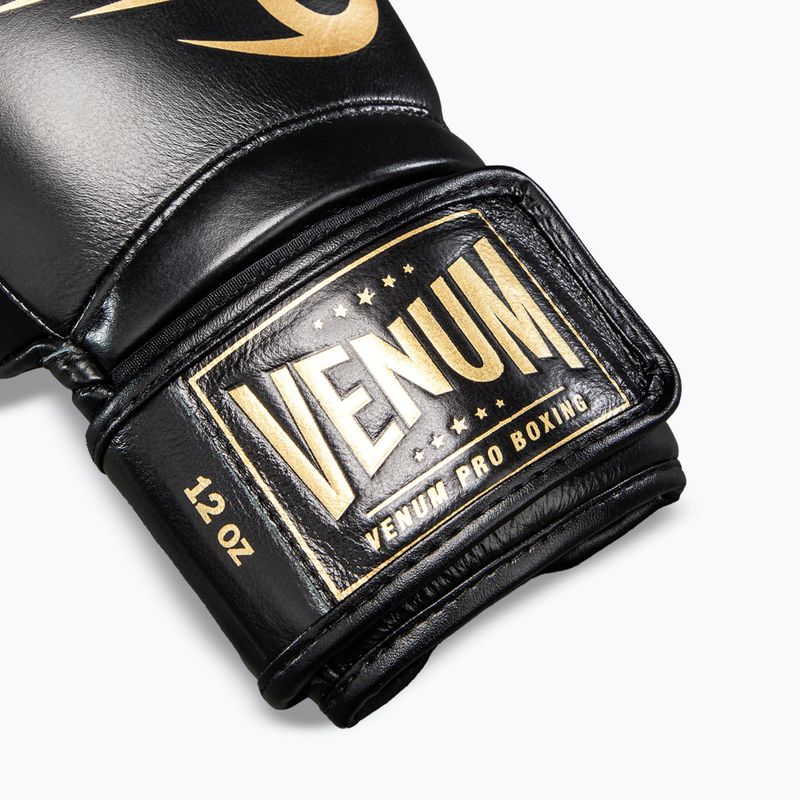 Boxhandschuhe Venum Giant 2.0 Mike Tyson Pro Boxing black/gold 4