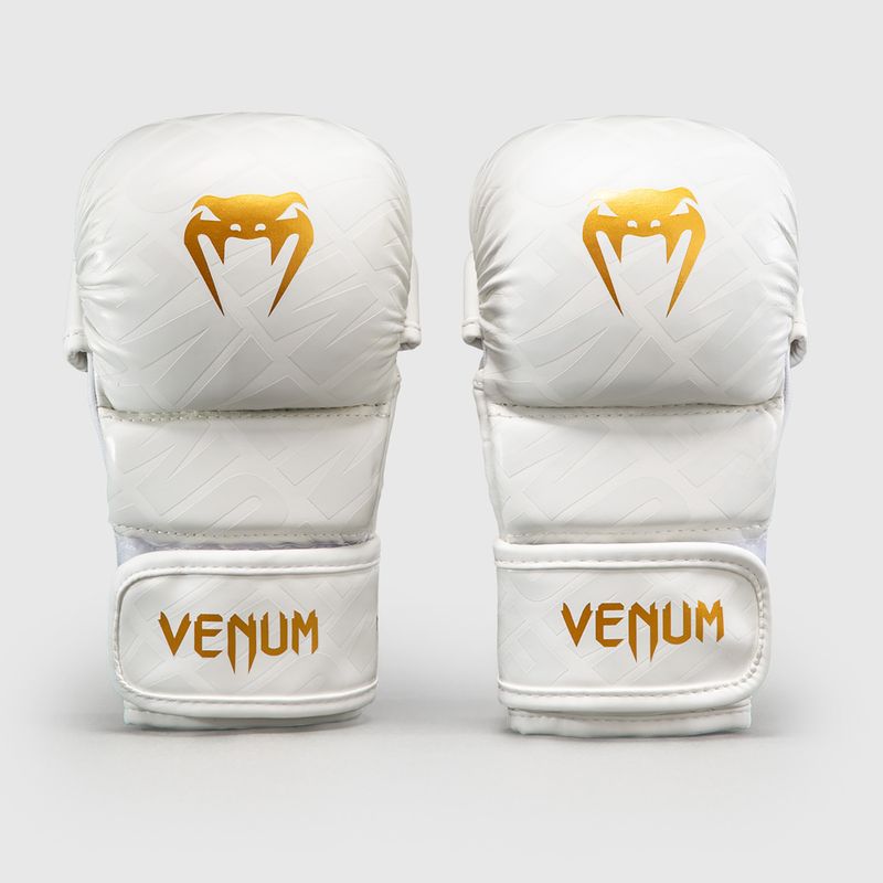Sparringhandschuhe Venum Contender 1.5 XT 3D Sparring white/gold 2