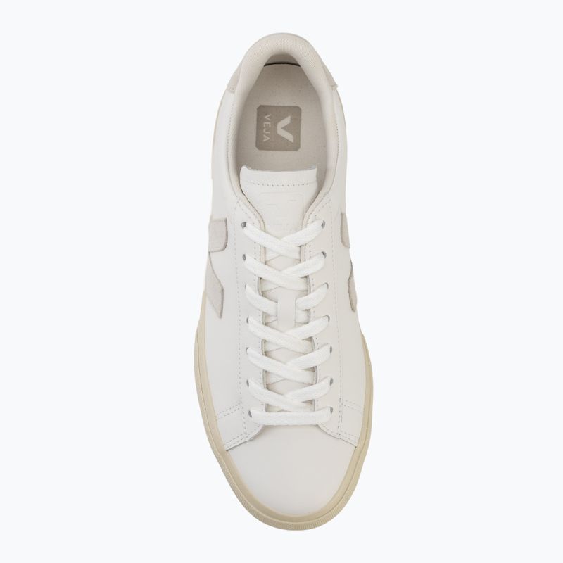 Herren Schuhe VEJA Campo Leather extra white/natural suede 5