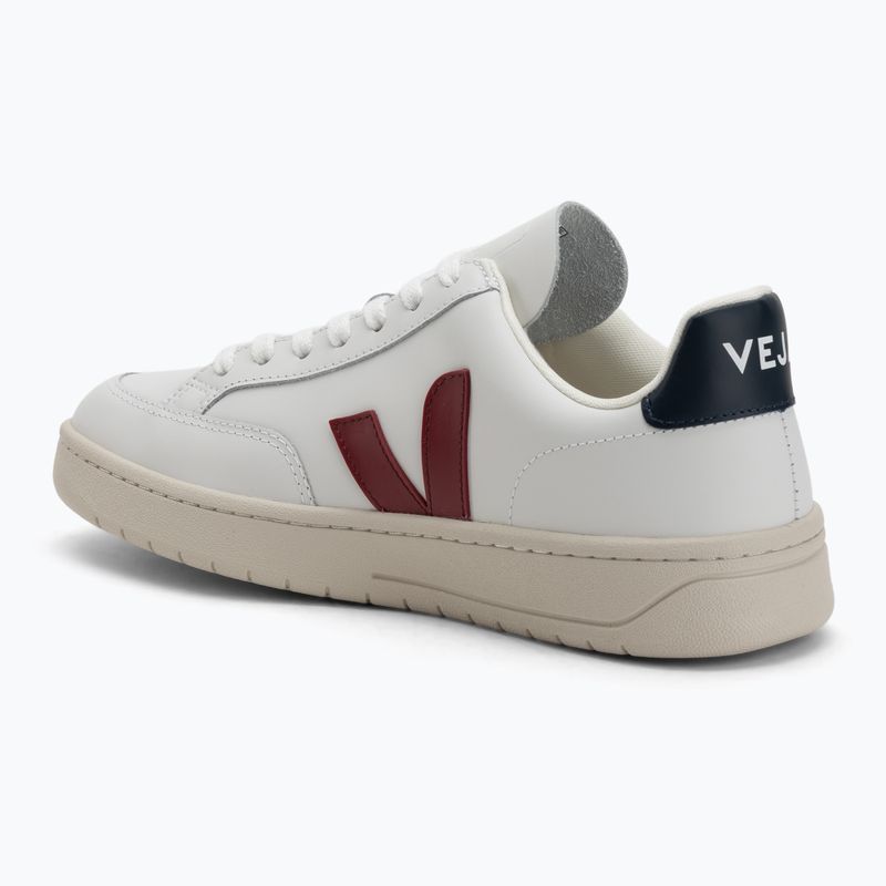 Damenschuhe VEJA V-12 Leather white/marsala/navy 3