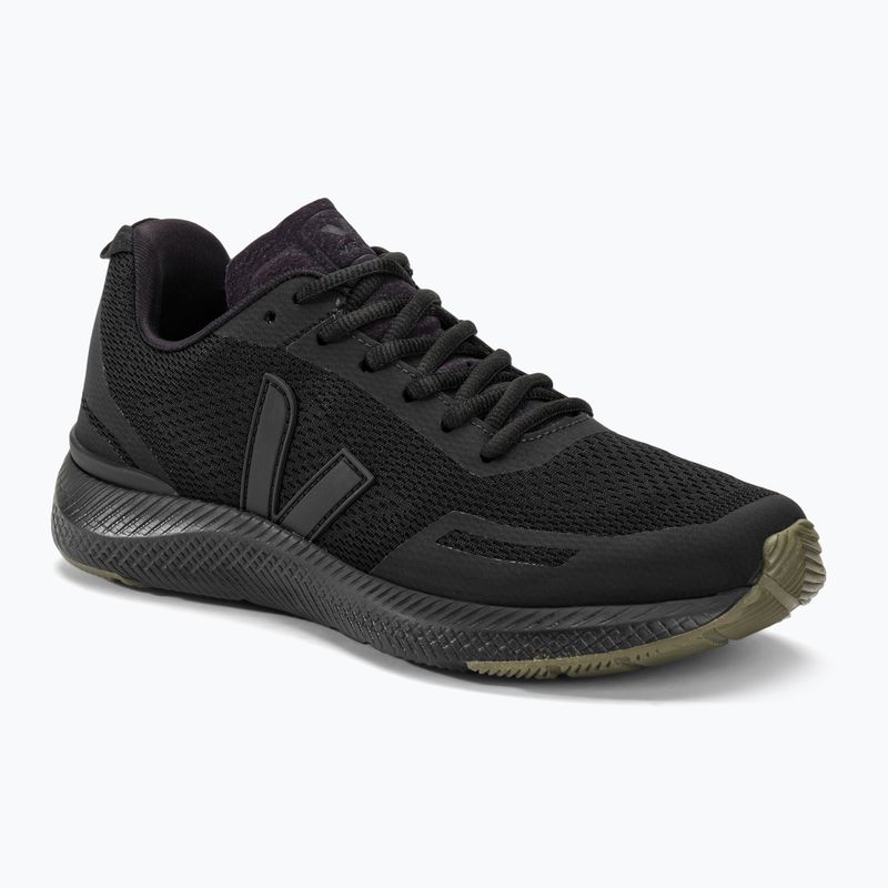 VEJA Impala Engineered-Mesh Damen Trainingsschuhe voll schwarz/khaki