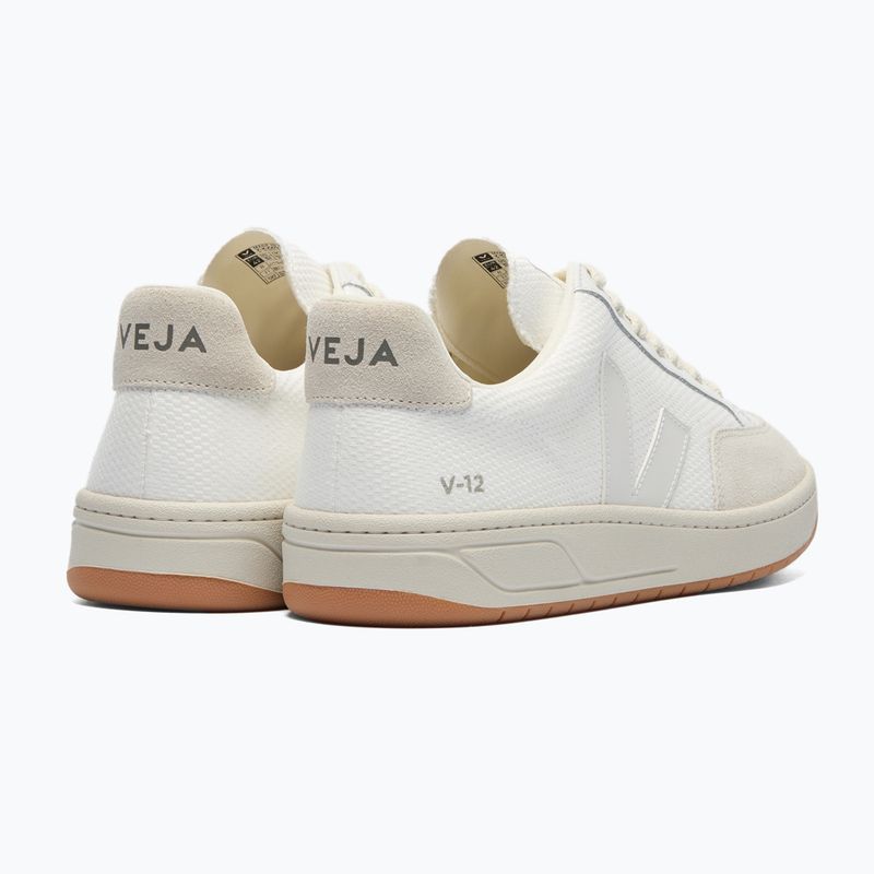 Damenschuhe VEJA V-12 Leather white/natural 3