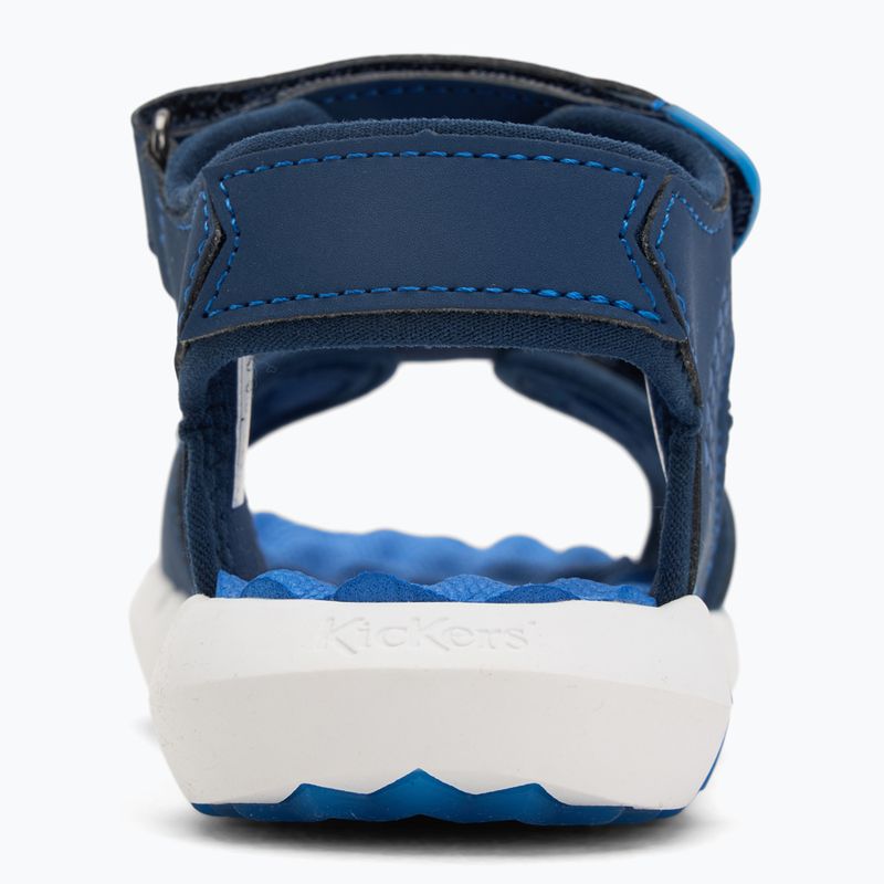 Kickers Jumangap bleu marine Kindersandalen 6
