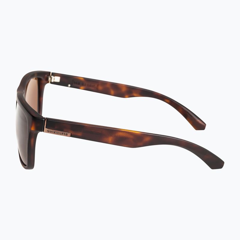 Quiksilver The Ferris Polarisierte braune Sonnenbrille EQYEY03022 7