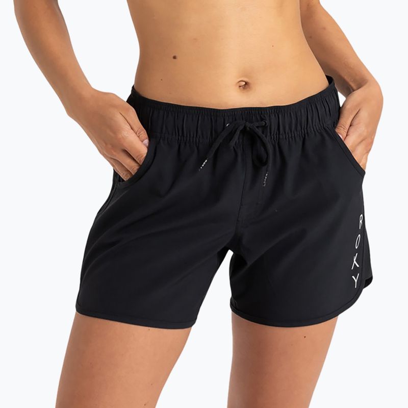 Damen-Badeshorts ROXY Classics 5" anthrazit 2