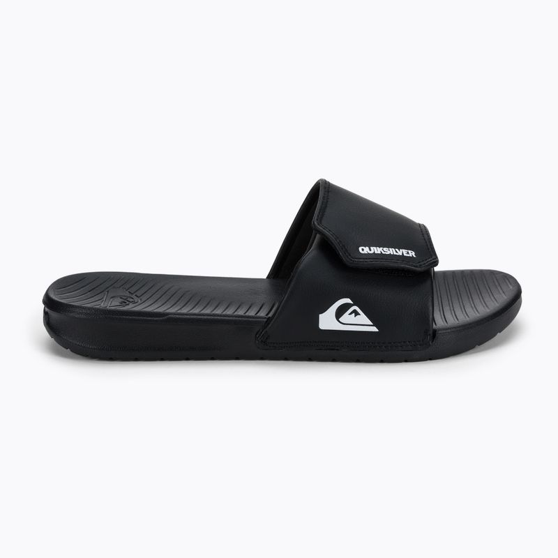 Herren-Flip-Flops Quiksilver Bright Coast Adjust black/white/black 2