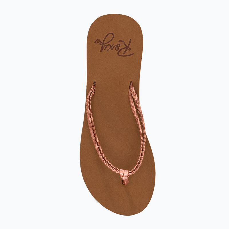 Damen-Flip-Flops ROXY Costas 2021 rose gold 6