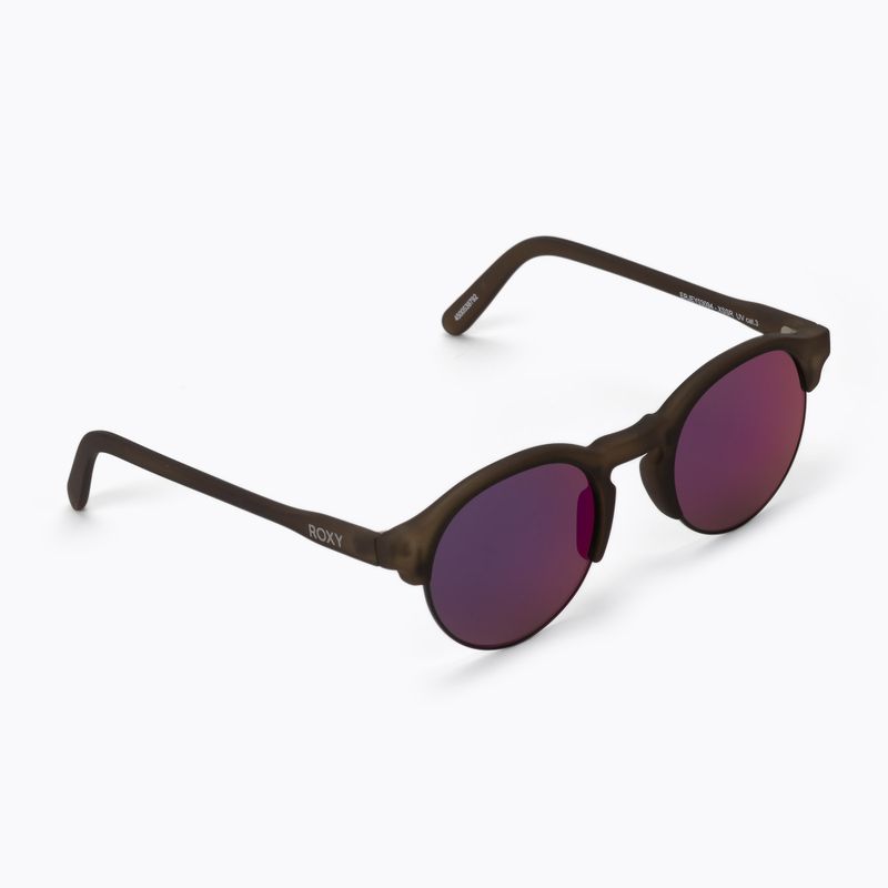 Frauen-Sonnenbrillen ROXY Minoaka 2021 matte crystal smoke/ml red