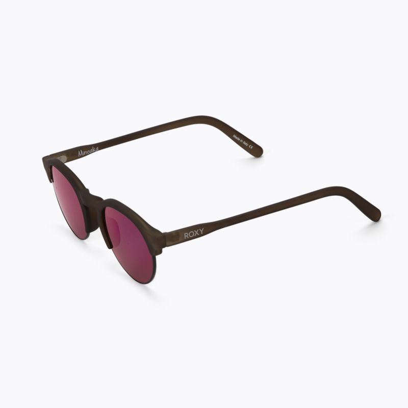 Frauen-Sonnenbrillen ROXY Minoaka 2021 matte crystal smoke/ml red 5
