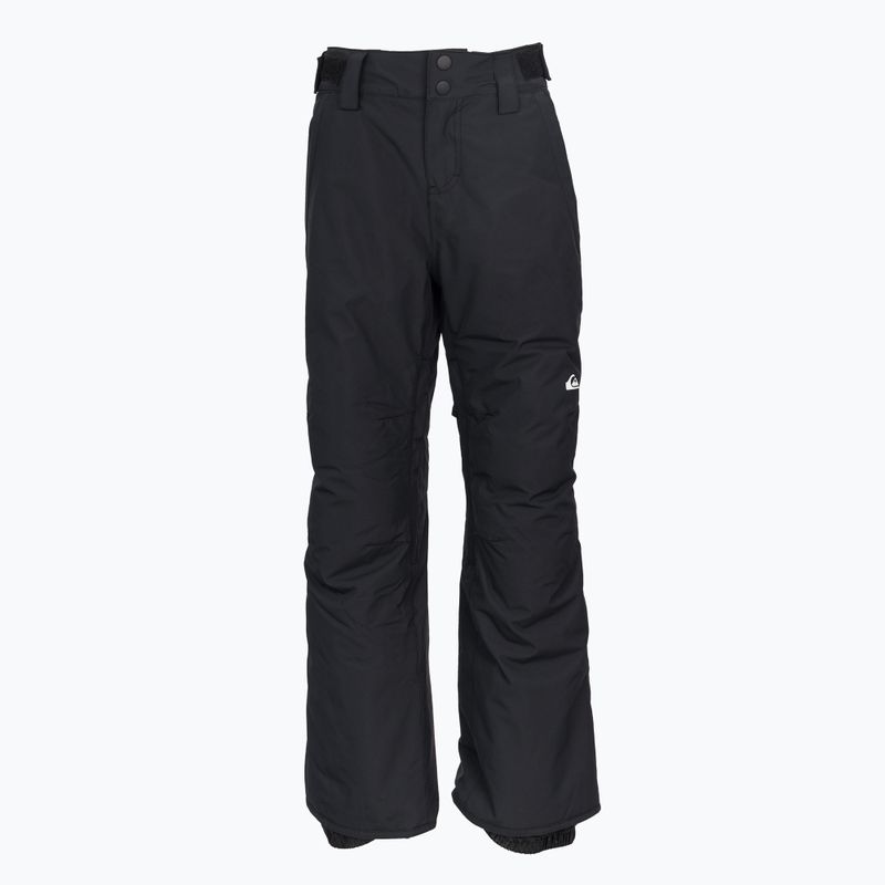Quiksilver Estate Kinder Snowboardhose schwarz EQBTP03033