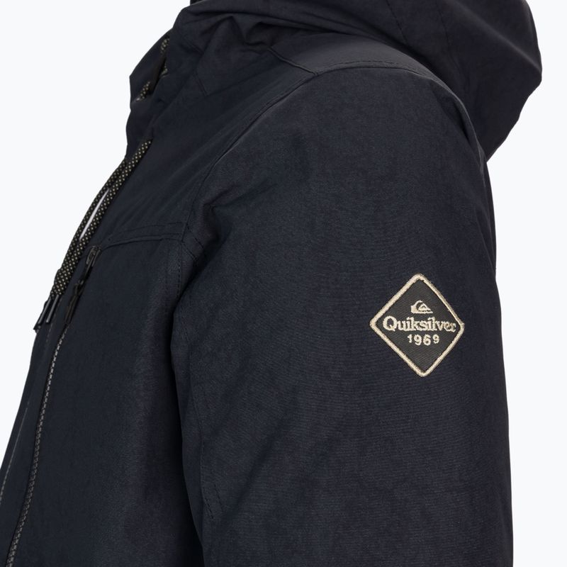 Quiksilver Fairbanks Herren Snowboardjacke schwarz EQYTJ03273 3