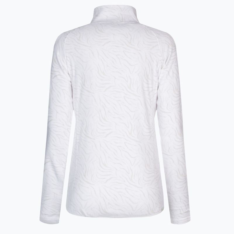 Snowboard-Sweatshirt für Frauen ROXY Cascade 2021 bright white zebra print 8