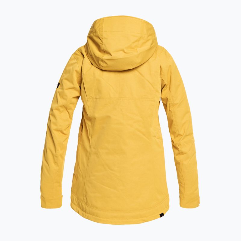 Snowboardjacke für Frauen ROXY Presence Parka 2021 golden 10