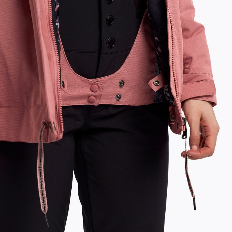 Snowboardjacke für Frauen ROXY Meade 2021 dusty rose 11