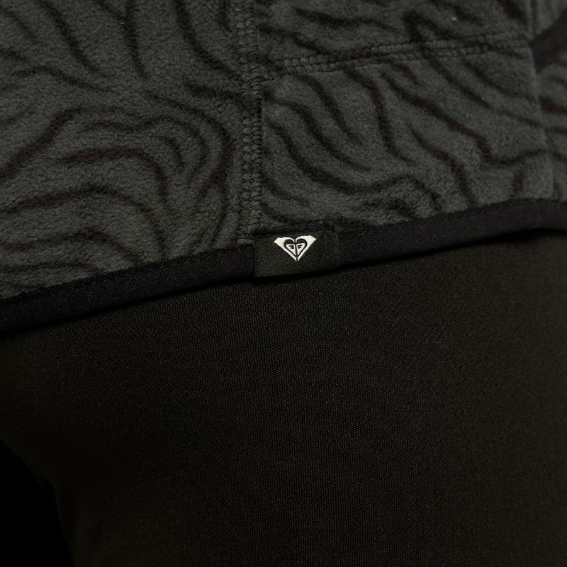 Snowboard-Sweatshirt für Frauen ROXY Cascade 2021 true black zebra print 6