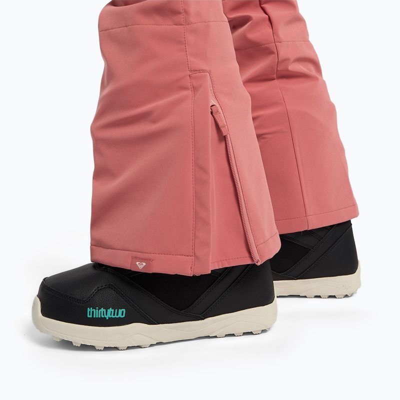 Snowboard-Hose für Frauen ROXY Creek 2021 dusty rose 5